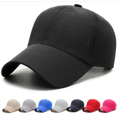 China 2022 New JOINT Men's Baseball Cap White Hat Breathable 100% Polyester Fabric Baseball Cap for sale