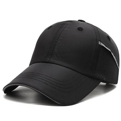 China breathable & Customized Wholesale Quick Drying Breathable Baseball Cap Summer Sports Waterproof Hat for sale