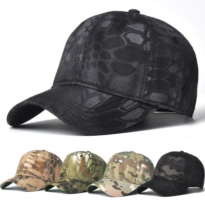 China breathable & Wholesale Hat Men's Waterproof Spot Camouflage Breathable Sports Cover Marines Outdoor Training Baseball Cap for sale