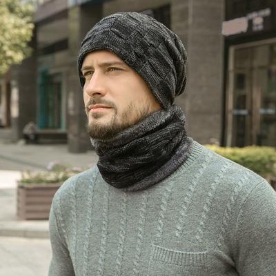 China The new fall/winter men's warmer thick velvet knit hat European and American winter warm hat outdoor hat for sale