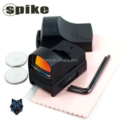 China Aluminum Alloy Spike Tactical Mini Red Dot Sight /Red Dot For Hunting With 21mm Mount for sale