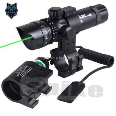 China Spike Compact Green Laser Scope with Pressure Switch /Green Laser Sight for Rifle Scopes Pistol JG1-IIIG for sale