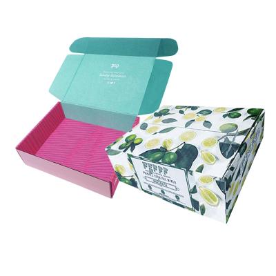 China New Design Recyclable Cardboard Recyclable Corrugated Mailers Printing Custom Size Logo Shipping Box for sale