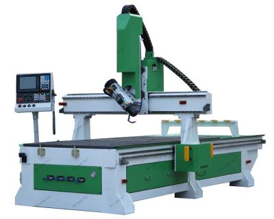 China Electric woodworking industry router machine 4axis 5 five axis wood cnc router 3d wood cnc router for woodworking industry for sale