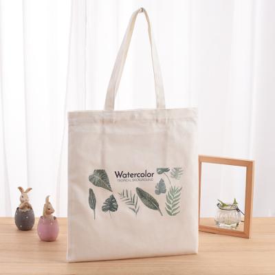 China Latest 100% Customized Handled Tote Bag Printing Fashion Cotton Women's Handbag Promotional Canvas Shopping Women's Handbag for sale