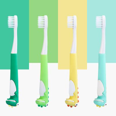 China High Quality Customized Eco-friendly Cute Toothbrush Cartoon Design Toothbrush For Kid for sale