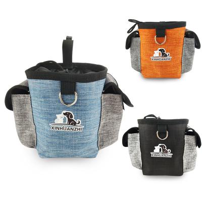 China Sustainable Easy Carry Treat Bag For Pet Treat Pouch With Clip And Belt Dog Training Bag for sale