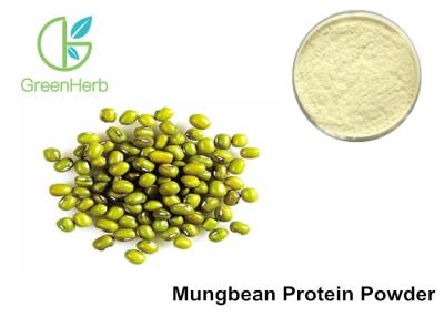 China Lowering Blood Organic Plant Protein Powder , Mung Bean Protein Powder for sale