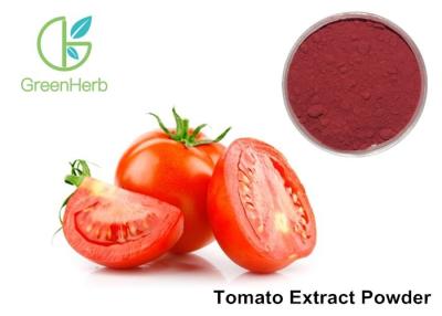 China Natural Antioxidant Tomato Fruit Extract Powder Lycopersicon Esculentum Mill for sale