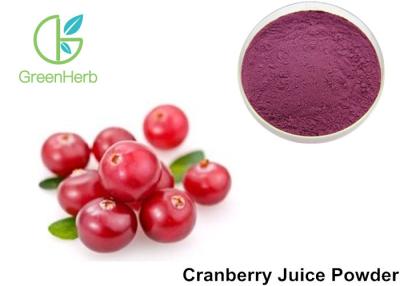 China Pure Cranberry  Fruit Juice Powder High Proantho Cyanidins For Function Foods for sale