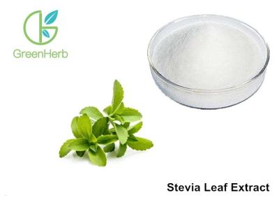 China Stevia Leaf Extract Natural Sweetener Powder White 50% Rebaudioside A for sale