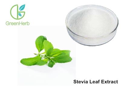 China Stevia Leaf Sweetener Powder White 50% Rebaudioside A Lowering Pressure for sale