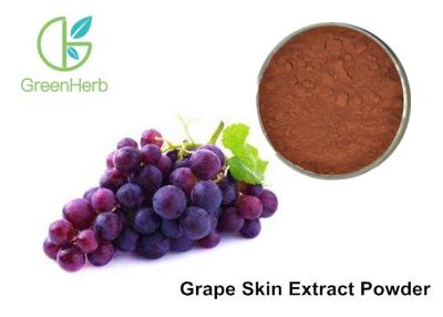 China Vitis Vinifera L Anthocyanin Extract Powder , Grape Skin Extract Promote Blood Circulation for sale