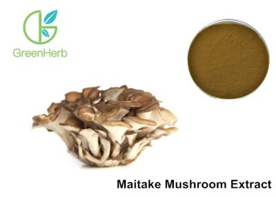 China Food Maitake Mushroom Polysaccharides Powder Fine Light Yellow , Anti - Cancer for sale