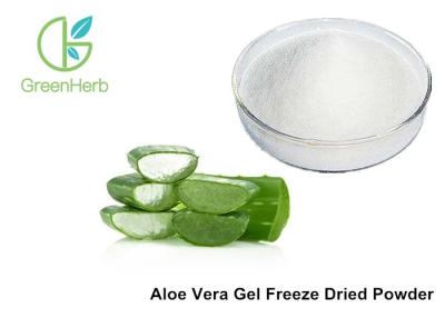 China Custom Aloe Vera Powder For Face , 100/1 Aloe Barbadensis Leaf Juice Powder for sale