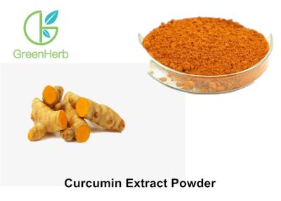 Chine Poudre soluble dans l'eau naturelle d'extrait de curcumine des colorants 10% de nourriture de grande pureté à vendre