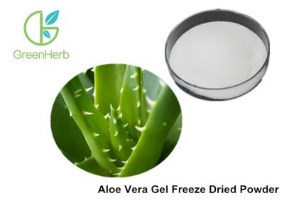 China Beverages Freeze Dried Aloe Vera Powder , Aloe Vera Inner Leaf Powder Extract for sale