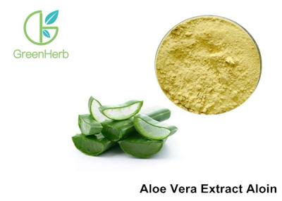 China High Purity Aloe Vera Extract Powder 98% Aloin For Cosmetics And Shampoo for sale