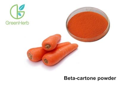 Cina L'estratto della carota ha basato i pigmenti naturali dell'alimento, polvere del beta-carotene di 10% in vendita