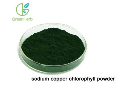 China Green Natural Food Pigments Sodium Copper Chlorophyll Powder ISO GMP Kosher Listed for sale