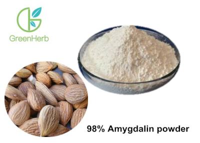 China White Monomer Powder Bitter Apricot Extract Amygdalin B17 98% Amygdalin Powder for sale