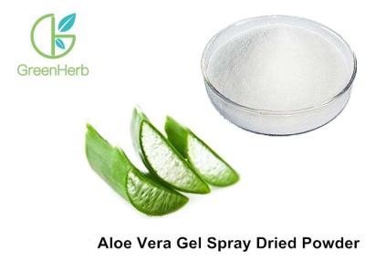 China Water Soluble Aloe Vera gel Spray dried Powder , Pure Aloe Vera Powder Anti - Bacterial for sale