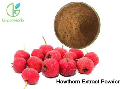 China Hawthorn Berry Fruit Extract Powder Lowering Blood Pressure / Enhancing Immunity for sale