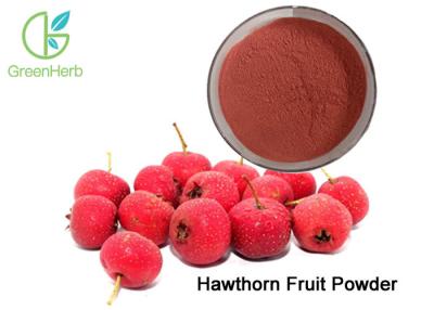 China Red Brown Fruit Juice Powder Hawthorn Berry Fruit Powder Improving Digestion for sale