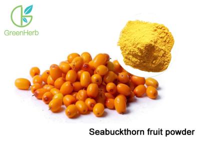 China Promoting Wound Healing sea buckthorn Fruit Juice Powder Hippophae Rhamnoides Extract Powder for sale