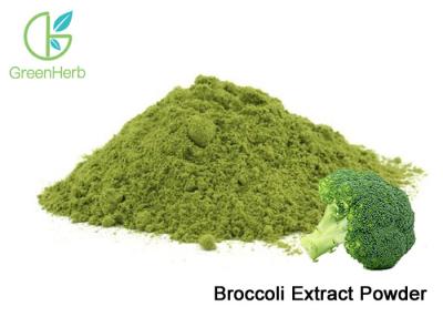 China Natural Broccoli Extract Powder / Freeze Dried Broccoli Sprout Extract Powder for sale