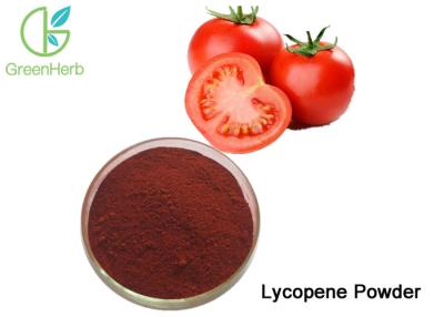 China Natural / Fermentation Anti Oxidation Tomato Extract Powder Lycopene 2% 5% 6% 10% 20% for sale