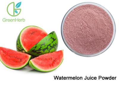 China Non Pigment Instant Watermelon Fruit Juice Extract Light Pink Fine Powder for sale