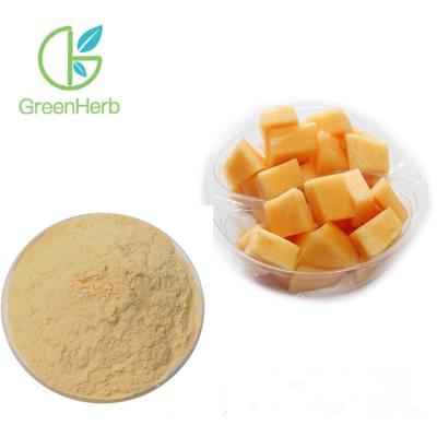 China Light Yellow Fine Fruit Juice Powder Cantaloupe Melon Extract High Medicine Value for sale