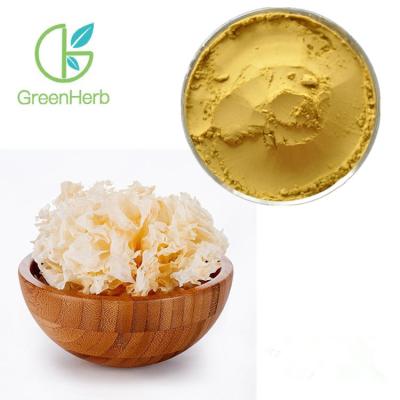 China Pure Natural Vegetable Extract Powder 30% Polysaccharides Tremella Mushroom Extract for sale