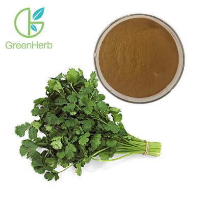 China 100% Natural Vegetable Extract Powder Coriander Extract For Weight Loss Supplement for sale