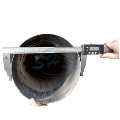 China ASTM A554 ERW Indoor/Outdoor Gas System Welding 316 Stainless Large Size Pipe 10.5 Inch Outside Diameter For Construction Exhaust Or Air Lines for sale