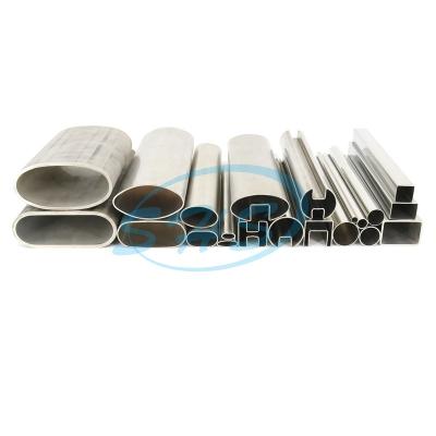 China Heat exchange gas system AISI 201 grade 304 316L stainless steel tube pipe fabrication with many kinds surface for building decoration furniture rail for sale