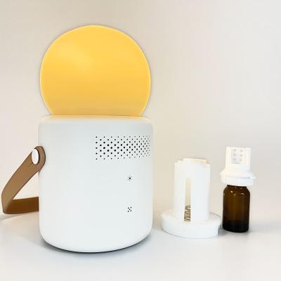 China Household Aroma Diffuser Electric Essential Oil Air Aromatherapy For Home Outdoor Portable USB Rechargeable LED Light Tri-color lighting for sale