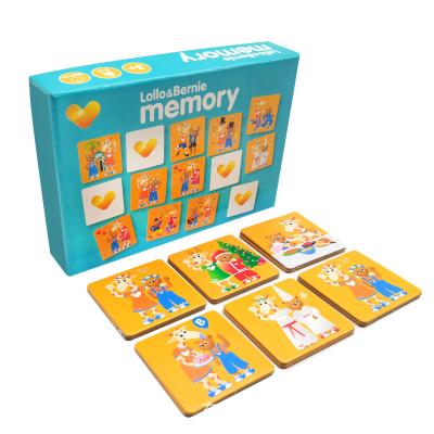 China Gift Wrapping Memory Card Alphabet Kids Learning Cards Custom Wholesale for sale