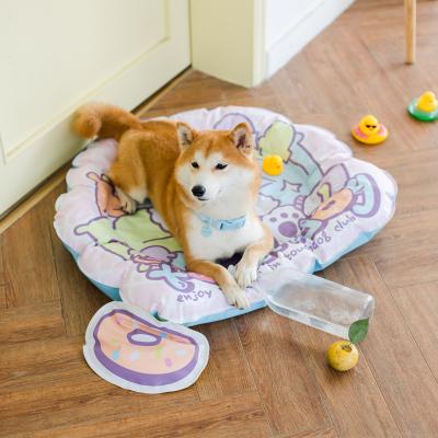 China Summer Cooling Self Cooling Mat For Dogs Washable Cooling Pad Freezable Dog Cooling Mat Ice Cushion for sale