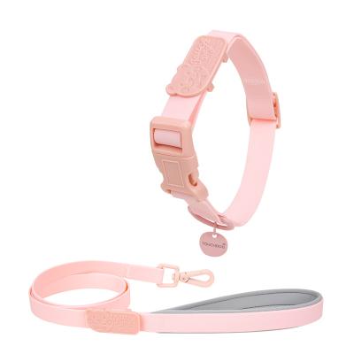 China Custom Designer Luxury Waterproof High Quality Quick Release Dog Collar and Leash Sets for sale