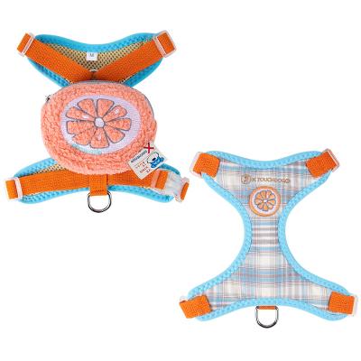 China Custom Adjustable Designer Quick Release Step In Dog Cock No Pull Harness For Dogs for sale