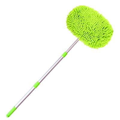 China Adjustable Telescoping Handle Car Wash Brush Washing Brush Eco-Friendly Chenille Broom withCar Cleaning Along Machines Rotatable Br for sale