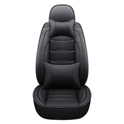 China Eco-friendly general PU car seat cover device, a new design and customized full set of car seat covers for sale