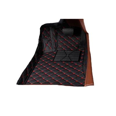 China High Quality Universal 3D Car Floor Mats Factory Customized Anti-skidding.clean/easy to clean 3 Pieces PVC Leather Car Floor Mats for sale