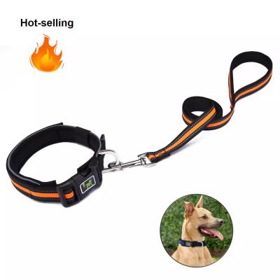 China Modern Custom Dog Collar And Leash Adjustable Kit Pet Matching for sale