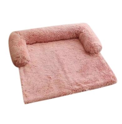 中国 Manufacture Personalized Soft Plush Pet Sofa Couch Protector Cover Cat Dog Premium bed For Furniture 販売のため