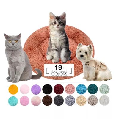 China Hot Selling Wholesale 50*55*4cm Washable Winter Warm And Furry Pet Bed With Memory Foam For Small Animal Pets Dog Cat Te koop