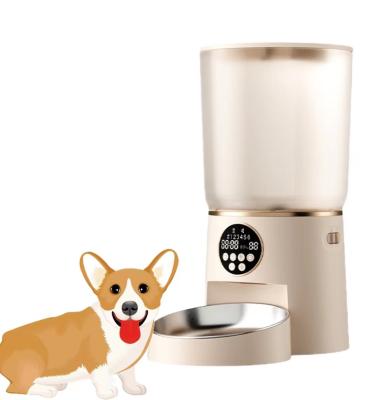 China Hochwertiger automatischer Katzen- und Hundefutterspender Smart Food Timer Dispenser für Haustiere zu verkaufen