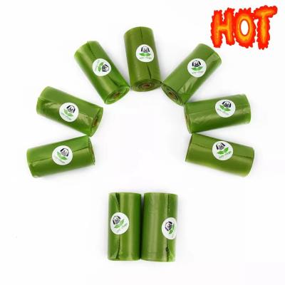 Κίνα Amazon Hot Sale Compostable Convenient Refill Eco-friendly Sturdy Plastic Pet Poop Bag For Pet Dog προς πώληση